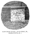Monument of Jacob Ford, Jr. 1777