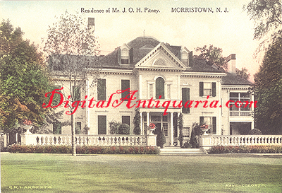 No. 6: Pitney Residence (Morristown, NJ)